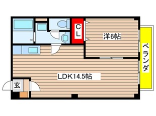 シティドミールの物件間取画像